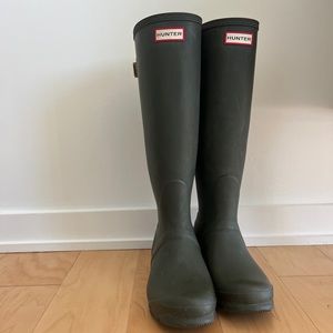 Hunter Womens Tall Adjustable Rainboots